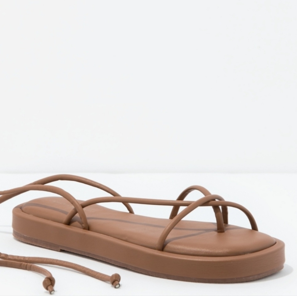 AE platform lace-up sandals - Picture 4 of 4